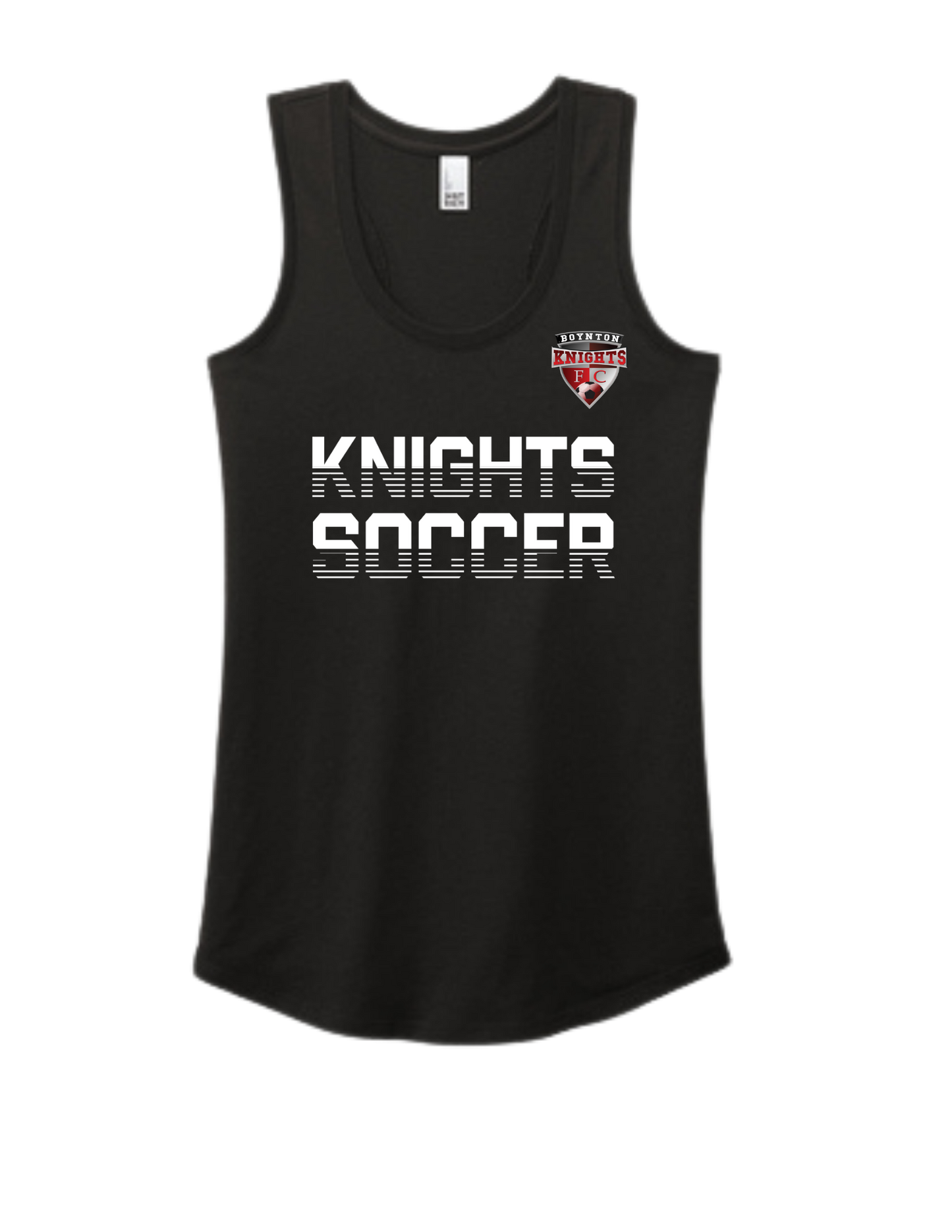 Knights Faded Out Ladies Tank Top