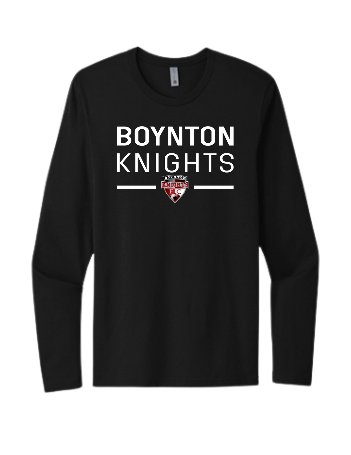 Knights Stacked Logo LS Shirt