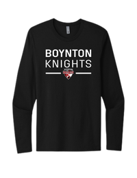 Knights Stacked Logo LS Shirt