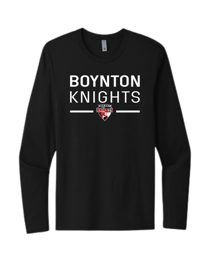 Knights Stacked Logo LS Shirt