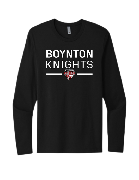 Knights Stacked Logo LS Shirt