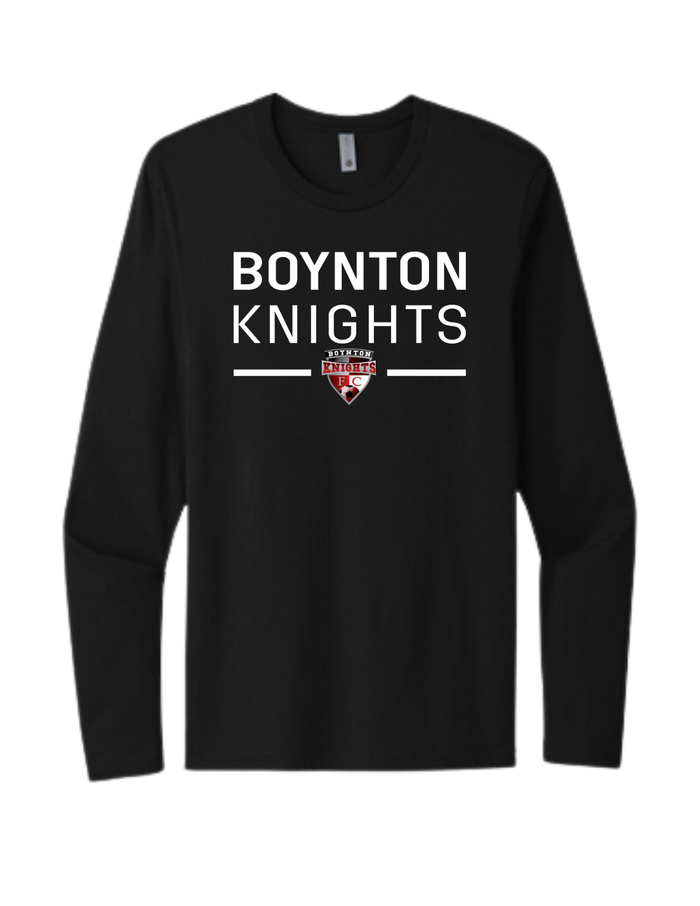 Knights Stacked Logo LS Shirt