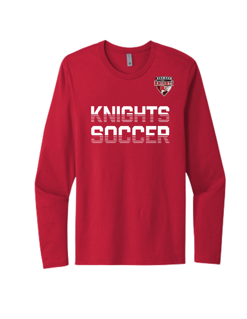 Knights Faded Out LS Shirt
