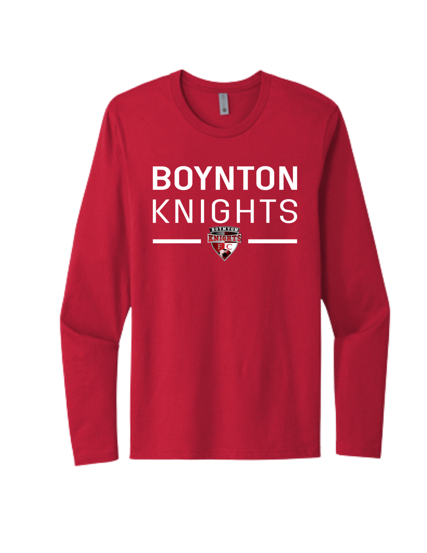 Knights Stacked Logo LS Shirt