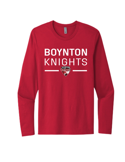 Knights Stacked Logo LS Shirt