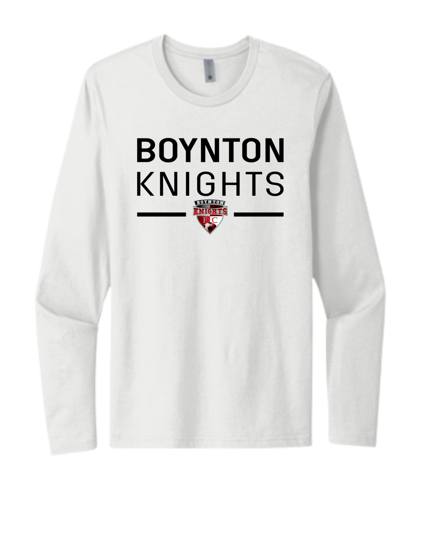 Knights Stacked Logo LS Shirt