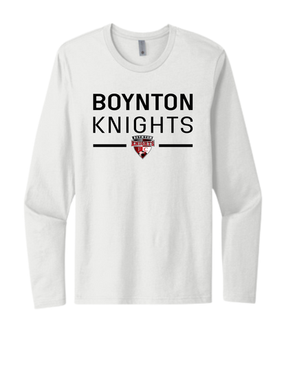 Knights Stacked Logo LS Shirt