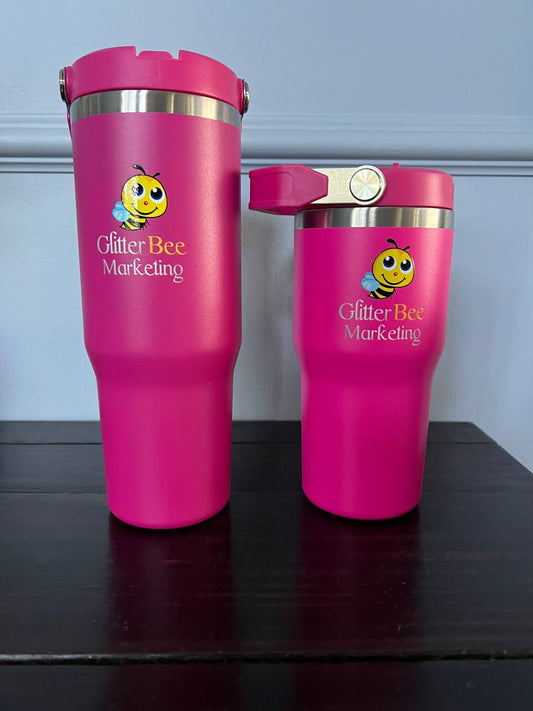 Logo Water Cups.