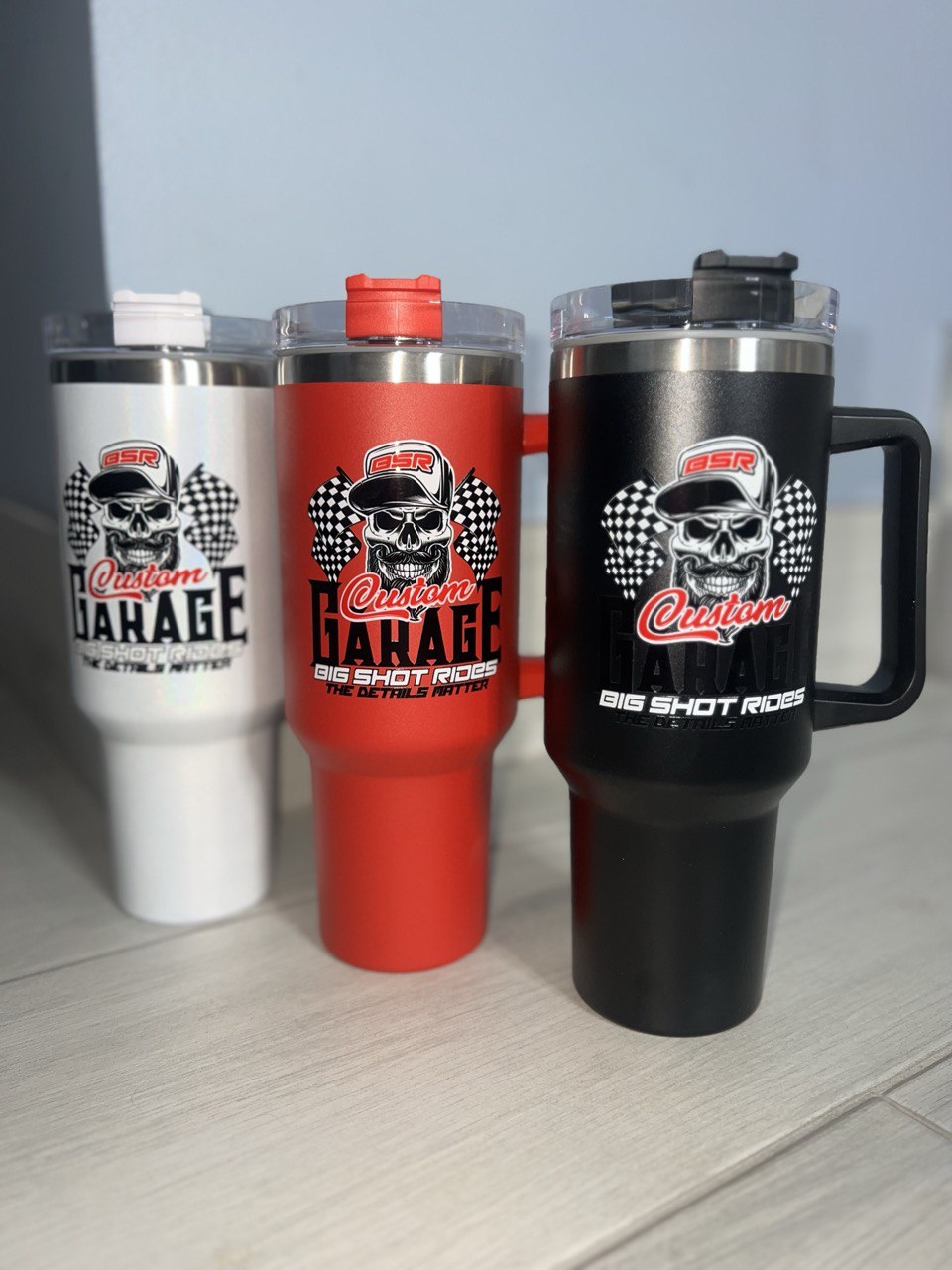 Logo Water Cups.