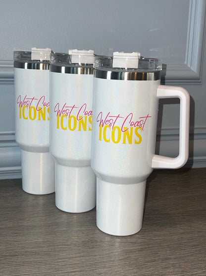 Logo Water Cups.