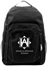 Patch bags.
