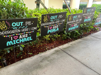 Banners & Signs.